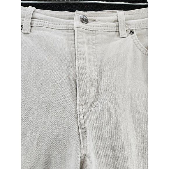 Gloria Vanderbilt Womens Jeans Grey Size 10 Cotton Blend Button Zip Close Pocket - Picture 9 of 12